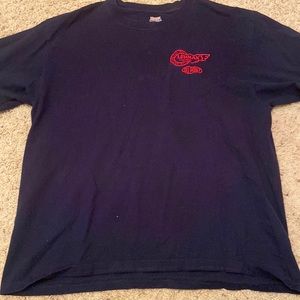 Vintage car garage men’s T-shirt